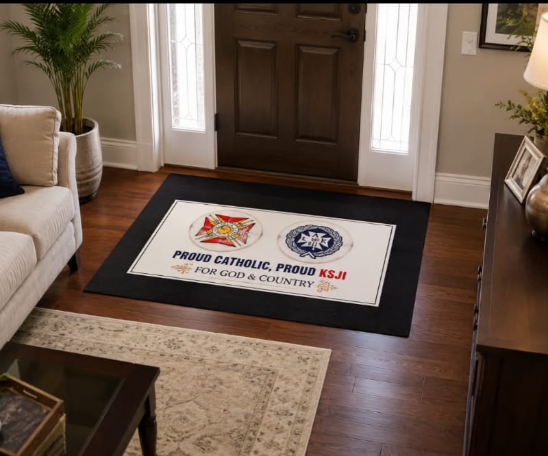 KSJI & Laux Custom Floor Mat