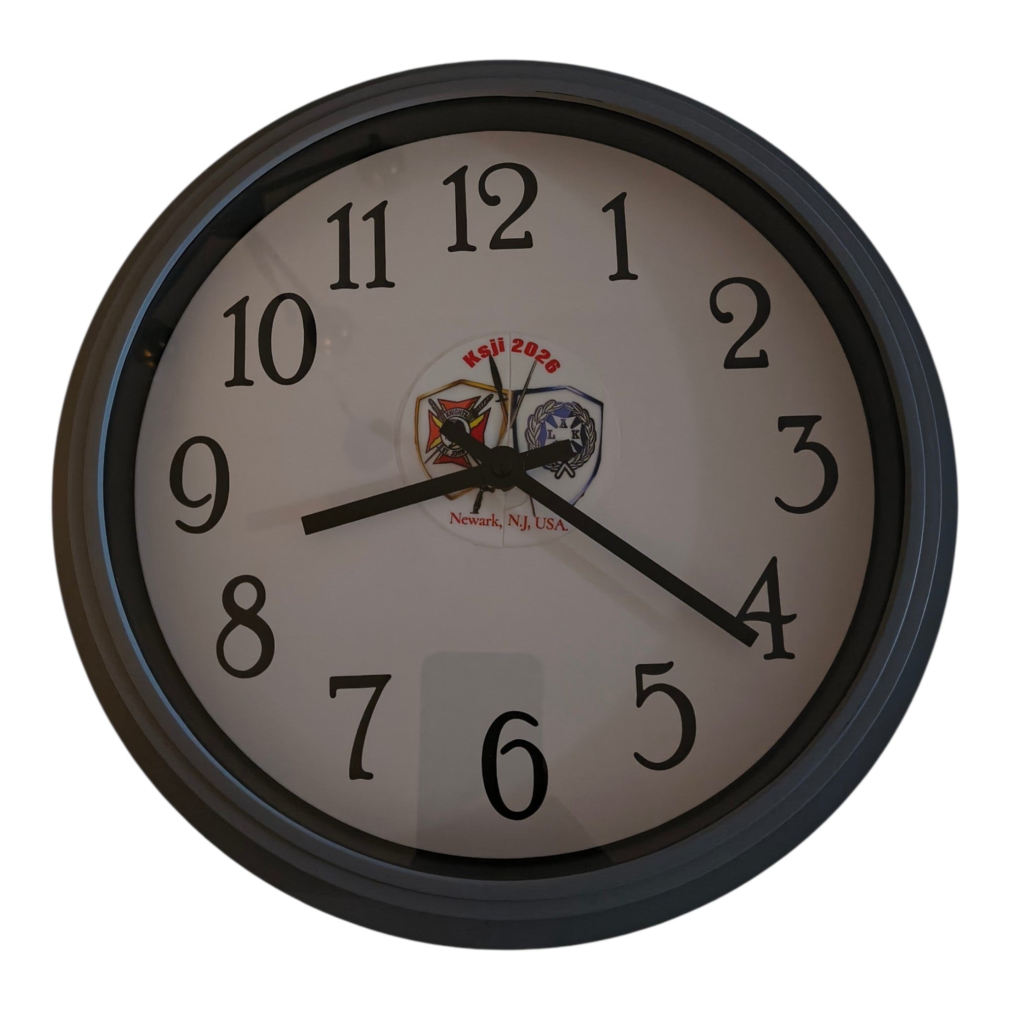 KSJI 2026 Newark Convention Wall Clock