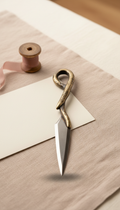 Handcrafted Metal Letter Opener with Signature Branding